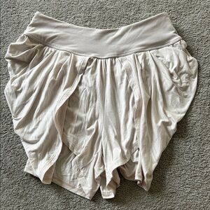 FP Movement by Free People Cream Athletic Shorts